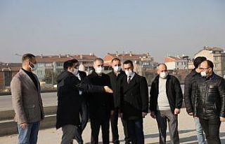 Mesudiye alt geçidinde yan yollar açılıyor