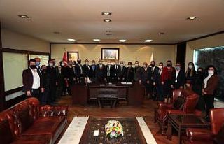 MHP İl Teşkilatından Başkan Zolan’ı ziyaret