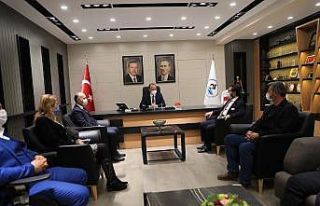 MHP İlçe Teşkilatından Başkan Örki’ye ziyaret
