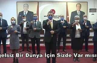 MHP Isparta teşkilatından işaret diliyle “Engelsiz...