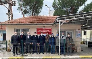 MHP’den mahalle muhtarlara ziyaret