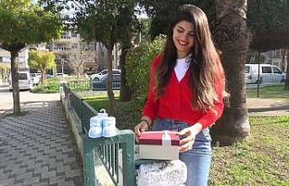 Milas’ta yeni yıl hediyesi, bir patik bir kitap...