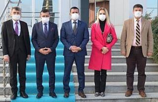 Milletvekili Erbaş’tan Rektör Uysal’a ziyaret