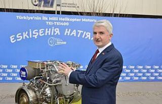 Milli helikopter motoru seri üretim yolunda
