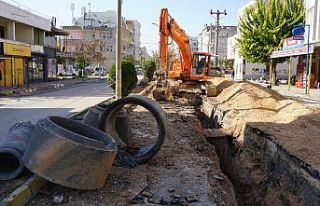 Mimar Sinan Mahallesinin altyapı çalışmaları...