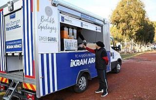 Mobil İkram Aracı’nın son durağı Adagöl oldu