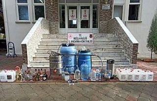 Muğla’da 120 litre el yapımı alkol ele geçirildi