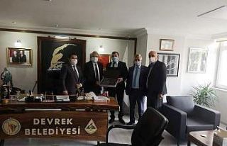 Muhtar Torlak’tan Başkan Bozkurt’a ziyaret