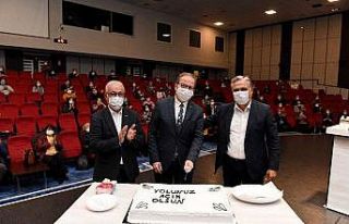 Muratpaşa, Emin Sözen’i İzmir’e uğurladı
