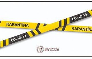 Muş’ta bir köy karantinaya alındı