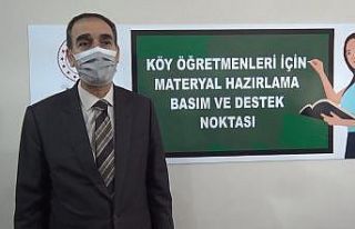 Muş’ta köy okulu öğretmenleri için materyal...