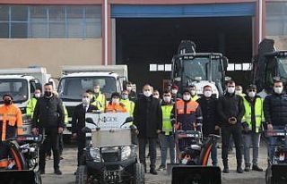 Niğde Belediyesi Kışa Hazır Kar Yağışını...