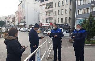 Niksar’da Pazar girişinde HES kodu denetimi