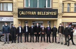 Oda başkanlarından Belediye Başkanı Ensari’ye...