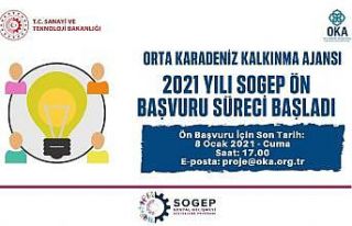 OKA 2021 yılı SOGEP ön başvuru süreci başladı