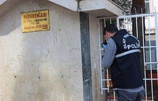 Okul bahçesinden musluk çalındı