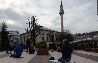 Ordu’da cuma namazı sonrası ‘yağmur duası’...