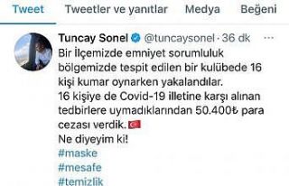 Ordu’da kumar oynayan 16 kişiye 50 bin 400 lira...