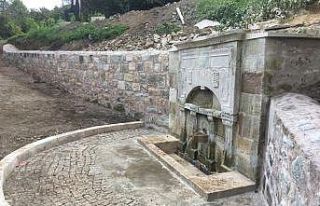 Ordu’da tarihi çeşmeler onarılıyor