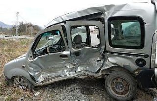 Ordu’da trafik kazası: 2 yaralı