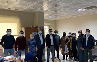 Orhaneli Ak Parti yönetiminden sağlık çalışanlarına...