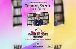 Osman Şahin Öykü Günleri başvuruları başladı