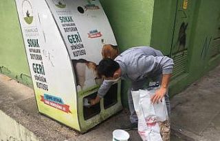 Osmangazi’de sahipsiz hayvanlar besleniyor