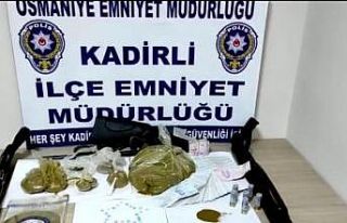 Osmaniye’de uyuşturucu operasyonu: 3 gözaltı