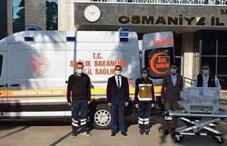 Osmaniye’nin ilk ’Yeni Doğan Ambulansı’ hizmete...