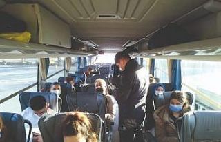 Otobüs terminalinde ’HES kodu’ uygulaması