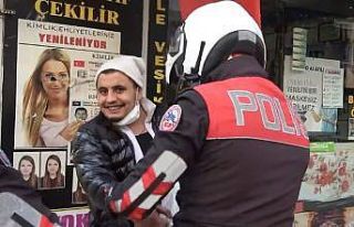 (Özel) Alkollü şehir magandası, polisi bile şaşırttı