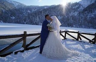 Özel izinle dünya evine girdiler