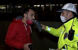 (Özel) Kısıtlamada otomobil ile alkollü şehir...