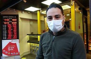 (ÖZEL)Sahte pasaportla para çekmek isteyen dolandırıcı...