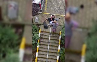 (Özel) Tuzla’da koca tarafından bıçaklanan kadın...