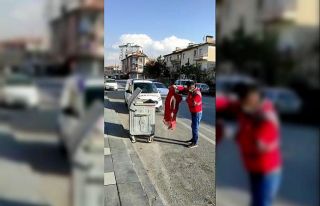 (Özel) Vatandaşın kamerasına yansıyan yürek...