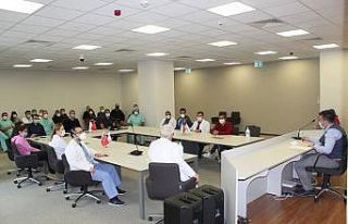 Pandemi kurul toplantısı yapıldı