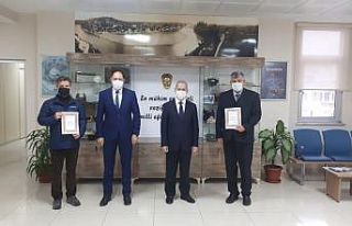 Pandemi sürecinde üretim yapan okullar ödüllendirildi