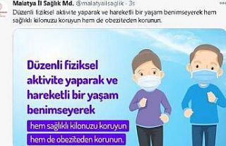 Pandemide düzenli fiziksel aktivite önerisi