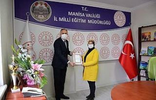 Pandemiyle mücadeleye katkı sunan meslek liselerine...