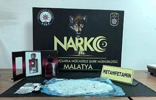 Parfüm kutusunda uyuşturucu