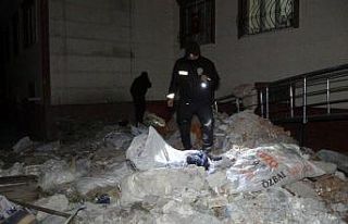 Patlama sesi paniğe neden oldu