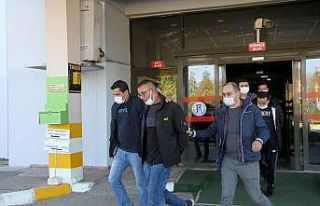 Polisin burnunu kıran şahıslar adliyeye sevk edildi
