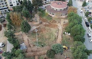 Rafet Şenbaydur Parkı yenileniyor