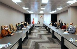 Rektör Karacoşkun Basın Yayın birimiyle bir araya...