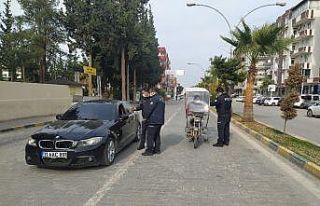 Reyhanlı’da sokağa çıkma kısıtlaması ile...