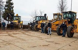 Rize İl Özel İdaresi karla mücadeleye hazır