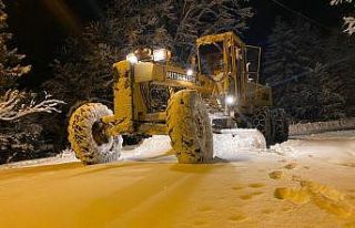 Rize’de 89 köy yolu kar nedeniyle ulaşıma kapandı