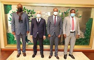 Ruanda heyetinden, Başkan Büyükgöz’e ziyaret