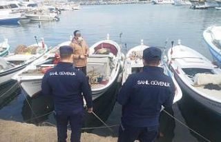 Sahil güvenlik ekipleri Kuşadası Körfezi’ni...
